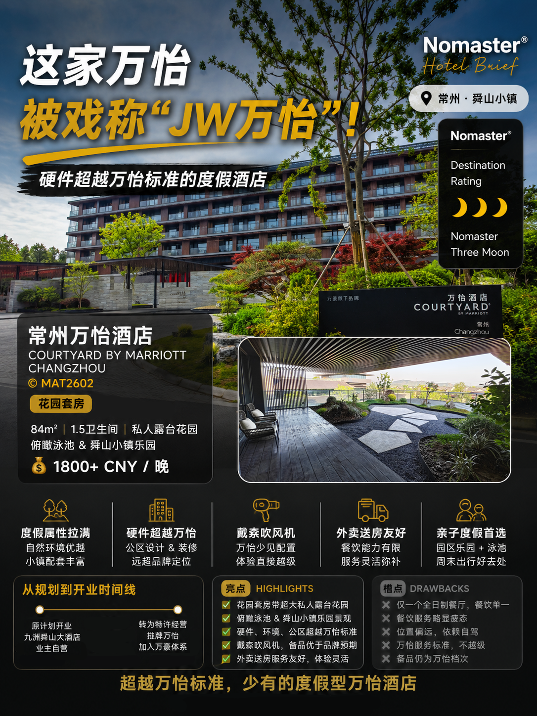 常州万怡酒店｜被戏称的“JW万怡”品牌